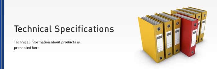 Technical information about products is presented here