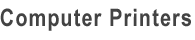 Computer Printers