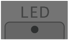 LED 緑点滅(0.25秒間隔)