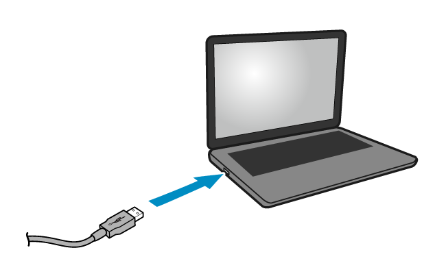 Connect USB Cable: mC-Print2