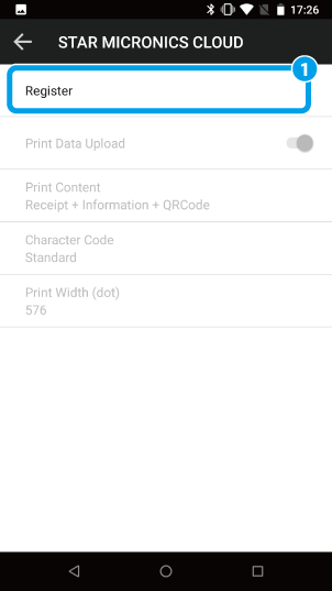 ComparisonReceiptSesign 設定画面