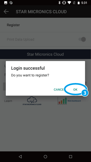 ComparisonReceiptSesign 設定画面